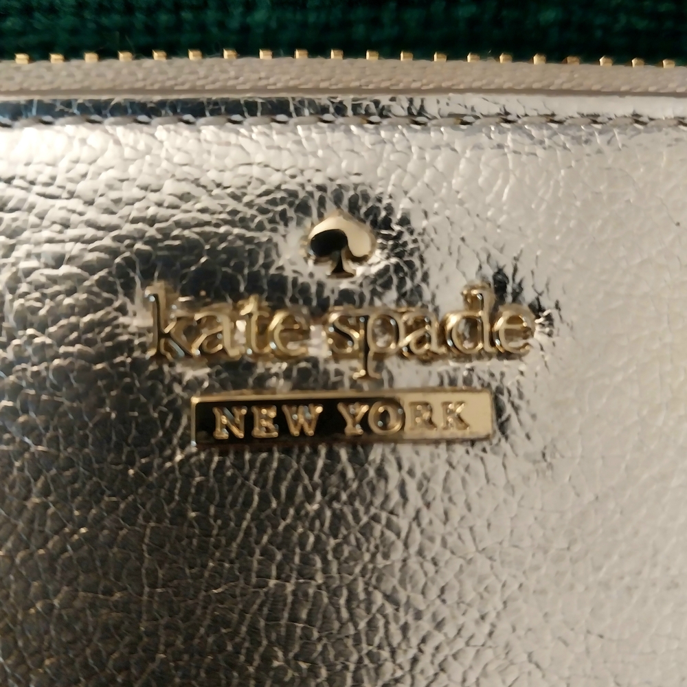 Kate Spade Silver Wristlet - Picture 3 of 5